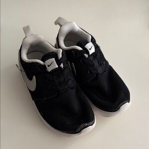 Nike Kids Black and White Athletic Sneakers